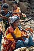 Orissa Koraput district - The weekly market of Ankadeli.