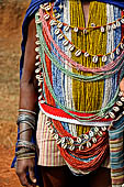 Orissa Koraput district - People of the Bonda tribe at the Ankadeli marketplace.