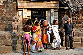 Orissa - Bhubaneswar, the entrance of Ananta Vasudeva temple near the Bindu Sagar.