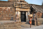 Orissa - Bhubaneswar, the entrance of Ananta Vasudeva temple near the Bindu Sagar.