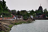 Orissa - Bhubaneswar, Bindu Sagar the large devotional tank.