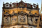 Orissa - Bhubaneswar, old traditional houses near the Lingaraja deul.