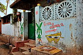 Orissa - Bhubaneswar, old traditional houses near the Lingaraja deul.