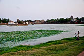 Orissa - Bhubaneswar, Bindu Sagar the large devotional tank.