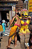 Orissa - Bhubaneswar, Lingaraj Temple. The main gateway.