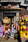 Orissa - Bhubaneswar, Lingaraj Temple. The main gateway.