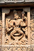 Orissa - Bhubaneswar, Brahmesvara temple. Image of Chamunda.