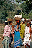 Orissa Rayagada district - in occasion of the Chatikona market tribal people gather from the nearby hills.