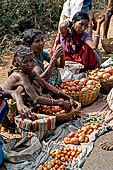 Orissa Rayagada district - in occasion of the Chatikona market tribal people gather from the nearby hills.