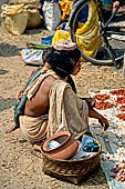 Orissa Rayagada district - people of the Dongria Kondh tribe at the Chatikona market.