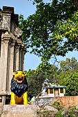 Orissa Rayagada district - Temple nearby Chatikona market.