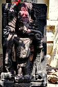 Orissa Rayagada district - Shiva temple. Image of Ganesh. 