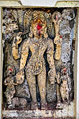 Orissa Rayagada district - Shiva temple. Image of Shiva. 