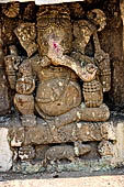 Orissa Rayagada district - Shiva temple. Image of Ganesh. 