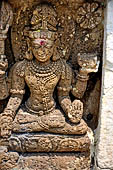 Orissa Rayagada district - Shiva temple. Image of Shiva. 