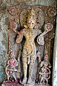 Orissa Rayagada district - Shiva temple. Image of Surya. 