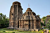 Orissa - Bhubaneswar, Chitrakarini Temple. General view of the complex.