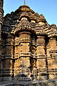 Orissa - Bhubaneswar, Chitrakarini Temple. The Jagamohana.