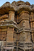 Orissa - Bhubaneswar, Chitrakarini Temple. The Jagamohana.