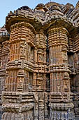 Orissa - Bhubaneswar, Chitrakarini Temple. The Jagamohana.