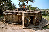 Hirapur - Overview of the Sixtyfour Yoginis Temple.