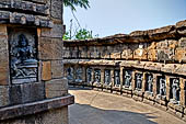 Hirapur - the Sixtyfour Yoginis Temple, eastern wall of the mandapa.