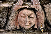 Hirapur - the Sixtyfour Yoginis Temple, detail of the pedestal of Katyayani n 6 (clockwise).