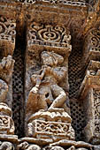 Orissa - Konarak - The Sun Temple, the hall of offerings (bhoga mandapa) also called nata-mandir (hall of dancers) because of the multitude of carvings of musicians and dancers 