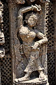 Orissa - Konarak - The Sun Temple, the hall of offerings (bhoga mandapa) also called nata-mandir (hall of dancers) because of the multitude of carvings of musicians and dancers 