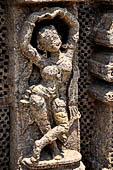 Orissa - Konarak - The Sun Temple, the hall of offerings (bhoga mandapa) also called nata-mandir (hall of dancers) because of the multitude of carvings of musicians and dancers 