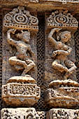 Orissa - Konarak - The Sun Temple, the hall of offerings (bhoga mandapa) also called nata-mandir (hall of dancers) because of the multitude of carvings of musicians and dancers 