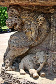 Orissa - Konarak - The Sun Temple, the hall of offerings (bhoga mandapa) also called nata-mandir (hall of dancers) because of the multitude of carvings of musicians and dancers 