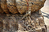 Konarak - Orissa. The Sun Temple, decorations of the tower 