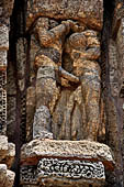 Konarak - Orissa. The Sun Temple, decorations of the platform. 