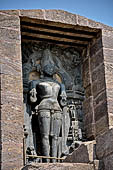 Orissa - Konarak - The Sun Temple. Suria, the western niche parsa-devata of the deul representing Surya the Sun God