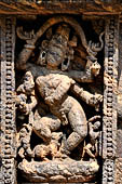 Orissa - Konarak - The Sun Temple. The Mayadevi temple, dancing Shiva