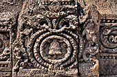 Orissa - Konarak - The Sun Temple. Detail of the decoration of the Mayadevi temple (formerly dedicated to Surya's wife Chayadevi, the goddess of the shadow).