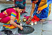 Orissa - Koraput. The temple of Jagannath, the sacred thread ceremonial for the young boy becoming an adult Brahmin. 