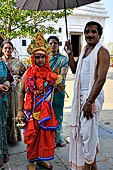 Orissa - Koraput. The temple of Jagannath, the sacred thread ceremonial for the young boy becoming an adult Brahmin. 