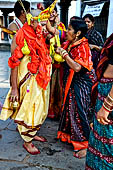 Orissa - Koraput. The temple of Jagannath, the sacred thread ceremonial for the young boy becoming an adult Brahmin. 