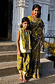 Orissa - Koraput. People visiting the temple of Jagannath. 