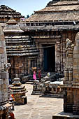 Orissa - Bhubaneswar, Lingaraj Temple. The other shrines of the temple compound. 