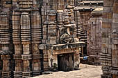 Orissa - Bhubaneswar, Lingaraj Temple. The other shrines of the temple compound. 