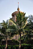 Orissa - Bhubaneswar, Lingaraj Temple. The immense 45 metres deul. 