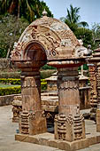 Orissa - Bhubaneshwar. Mukteswara temple, the torana. 