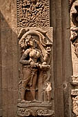 Orissa - Bhubaneshwar. Mukteswara temple, alasa kanya (indolent maiden). 