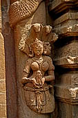 Orissa - Bhubaneshwar. Mukteswara temple, Nagini the female Naga. Usually very beautiful, they are human with the body and tail of a cobra. 