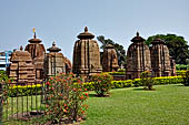 Orissa - Bhubaneshwar. Mukteswara temple, general view. 