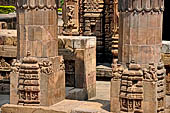 Orissa - Bhubaneshwar. Mukteswara temple, the torana. 