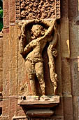 Orissa - Bhubaneshwar. Mukteswara temple, alasa kanya (indolent maiden). 